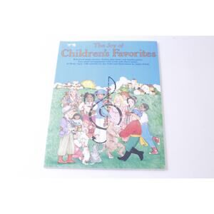 The Joy Of, Children’s Favorites, Yorktown, Music, 1989, Vintage, Sheet Music, B